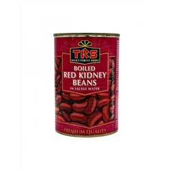 BOILED RED KIDNEY BEANS in salted water, TRS (Консервированная КРАСНАЯ ФАСОЛЬ), 400 г.