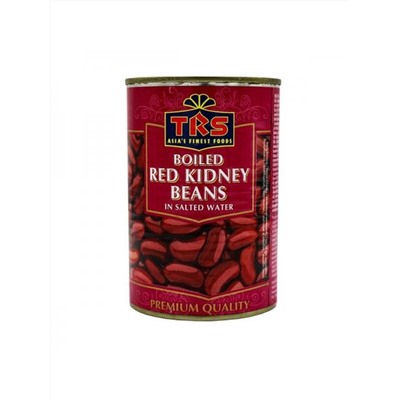 BOILED RED KIDNEY BEANS in salted water, TRS (Консервированная КРАСНАЯ ФАСОЛЬ), 400 г.