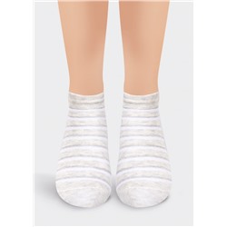 CLE Носки дет.С1218 16-18,18-20 апельсин люрекс, меланж св.бежевый