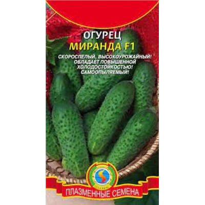 Огурец Миранда F1 (Плазма) 7шт