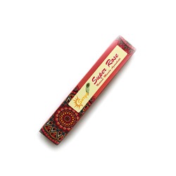 SUPER ROSE Natural Masala Agarabatti, Surya (СУПЕР РОЗА натуральные масала благовония, Сурья), уп. 15 г.