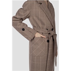 01-11772 Пальто женское демисезонное (пояс)