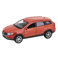 Welly. Игрушка модель машины 1:34-39 LADA VESTA SW CROSS СА 3008