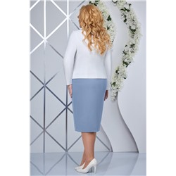 Ninele 2311 голубой, Юбка,  Жакет