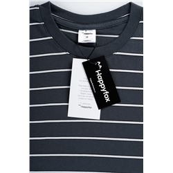 Мужская хлопковая футболка Happyfox