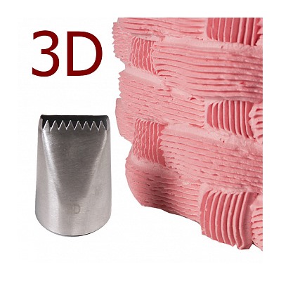 Насадка кондитерская № 3D