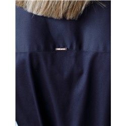 Платье в стиле сафари с отложным воротником