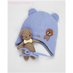 Пегас Шапка с ушками для мальчика (42-48)