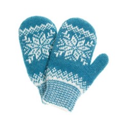 Варежки детские "Снежинка" 2 цвета 0602-14