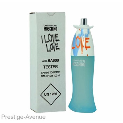 Тестер: Mоsсhino I Lоve Love For Women edt 100 мл