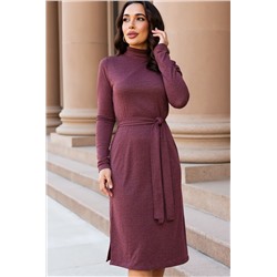 Платье В ритме мегаполиса (бордо) П14057-33М