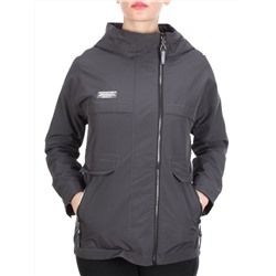 FY-229 DARK GRAY Ветровка женская АЛИСА (65% хлопок, 35% полиэстер) размер 50