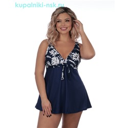 9925 # Купальник раздельный платье (62-70)
