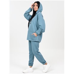 Домиан - костюм серо-голубой