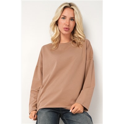 Женский лонгслив оверсайз Happyfox