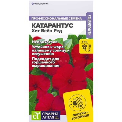 Катарантус Хит Вейв Ред (Алтай)