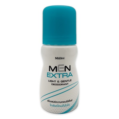 MEN EXTRA Light & Gentle Deodorant, Mistine (ЛЕГКИЙ И НЕЖНЫЙ дезодорант роликовый для мужчин), 35 мл.