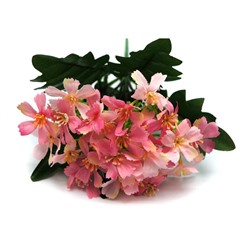 Букет Гвоздика мелкая искусственная 5веток 27см розовый DK21  (вып.по 2шт)