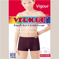VERICOH ПОДРОСТКОВЫЕ ТРУСЫ БОКСЕРЫ НА МАЛЬЧИКА ХЛОПОК 70%, В УПАКОВКЕ 8 ШТ. НА ВОЗРАСТ 6-8,8-10,10-12,12-14 ЛЕТ ПО 2 ШТ. НА КАЖДЫЙ РАЗМЕР 533B