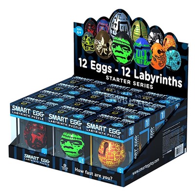 Smart Egg. Головоломка в ассортименте (12 шт. в дисплее) СА 8600