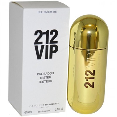 CAROLINA HERRERA  212 VIP 80ml edp  M~ БЕЗ УПАКОВКИ