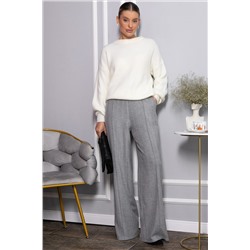 Брюки утепленные трикотажные Вильнюс (серые) Б14452-5М