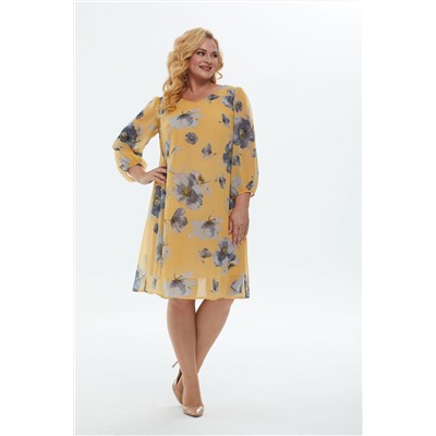 Alani Collection 1741 желтый, Платье