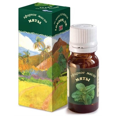 MENTHA PIPERITA Эфирное масло МЯТЫ (100% натуральное), Эльфарма, 10 мл.