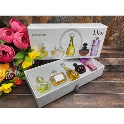 ПОДАРОЧНЫЙ НАБОР ДУХОВ - МИНИАТЮР Д!OR LES PARFUMS 5 в 1 830492