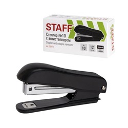 Степлер № 10 Staff пласт. корпус 228737/228738