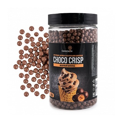 Шарики Caramella Choco Crisp "Молочный шоколад", 400 гр