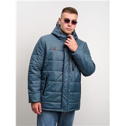 Куртка мужская зимняя на флисе "Игл" серый