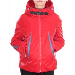 D004 RED Куртка демисезонная женская (100 гр. синтепон) размер 2XL(50) - 56 российский