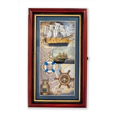 Ключница деревянная 15*25 см, №11 (в ассортименте)