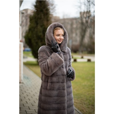 Мехофф Люкс105.632-521 дымок, Пальто