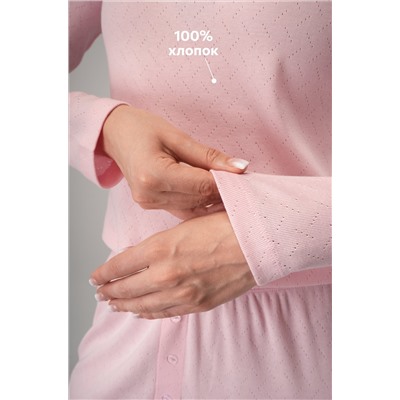 Женская пижама с брюками из ажурного хлопка Happyfox