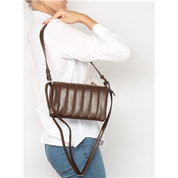 Сумка женская искусственная кожа Ch&K-8689,  1отд,  плечевой ремень,  коричневый 257639