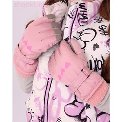 051-TCH Перчатки для девочки (6-8 лет)