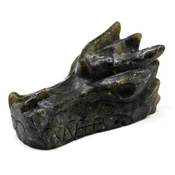 Фигурка из лабрадора "Голова дракона" 113*57*57мм, 512г