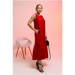 Romgil 122ЛЛТК глубокий_красный, Платье