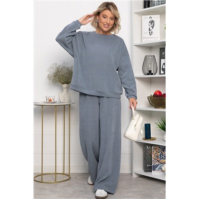 Костюм трикотажный Августа ХИТ (светло-серый) К14347-5М