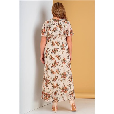 Liona Style 485 молочный, Платье