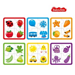 Пазлы MAXI «Собирай цвета» (24 элемента) Baby Toys
