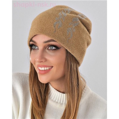 Бархат спорт Шапка флис (56-58)