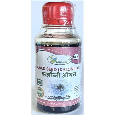BLACK SEED (KALONJI) OIL, Karmeshu (МАСЛО ЧЕРНОГО ТМИНА (Калонджи), Кармешу), 100 мл.