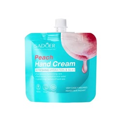 Sadoer Питательный и восстанавливающий крем для рук Peach Hand Cream