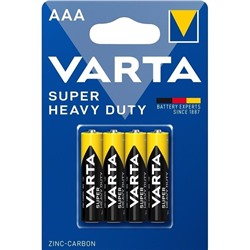 Батарейка  Varta Superlife LR03 AAA (мизинчик)  4шт. блистер (Германия)