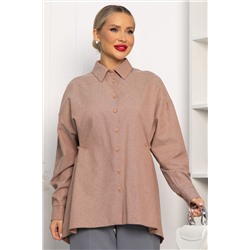 Рубашка Свободное падение (бежевая) Б14191-5М