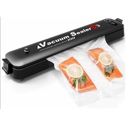 Вакуумный упаковщик для пищевых продуктов, 10 пакетов