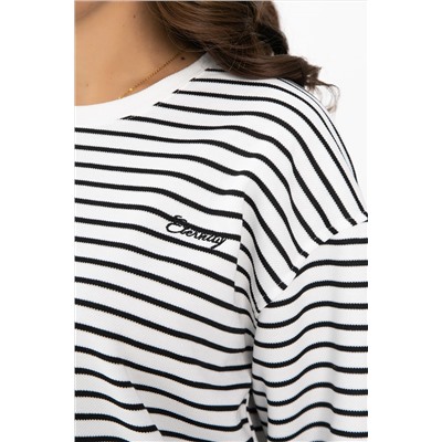 Джемпер Вечность (айвори/полоска) Б14096-20М